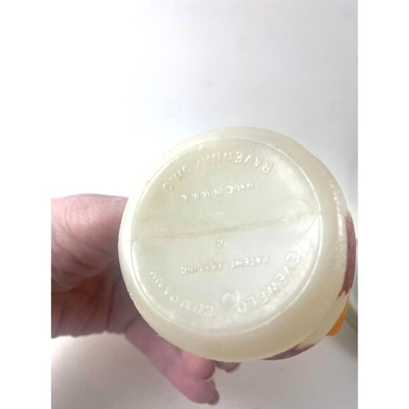 Vintage Evenflo Plastic Baby Bottle Racoon New Old Stock Photo Prop - Picture 4 of 4